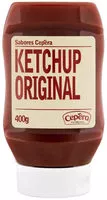 Sokerin määrä sisällä Ketchup Original Sabores Cepêra Squeeze 400g