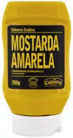 Sokerin määrä sisällä Mostarda Amarela Sabores Cepêra Squeeze 350g