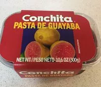 Cantidad de azúcar en Pasta de guayaba