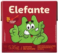 含糖量 Extrato De Tomate Elefante Caixa 535g