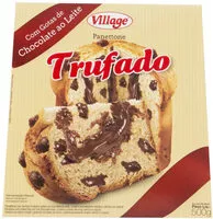 Jumlah gula yang masuk Panettone Com Gotas De Chocolate Ao Leite Recheio Trufado Village Caixa 500g
