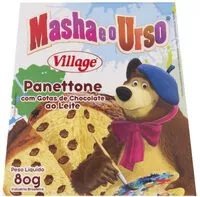 Jumlah gula yang masuk Mini Panettone Com Gotas De Chocolate Ao Leite Baby Shark Village Caixa 80g