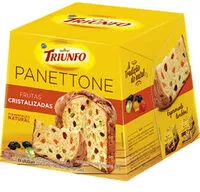 含糖量 Panettone Com Frutas Cristalizadas E Uvas Passas Triunfo Caixa 400g