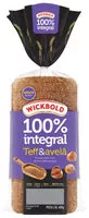 Количество сахара в Pão Integral Teff E Avelã Wickbold Pacote 400g