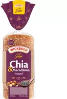 Количество сахара в Pão Integral Chia E Macadâmia Wickbold Grão Sabor Pacote 400g