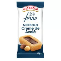 Количество сахара в Minibolo Baunilha Recheio Creme De Avelã Wickbold Do Forno Pacote 25g