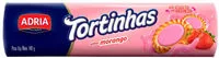 Quantité de sucre dans Biscoito Recheio Morango Adria Tortinhas Pacote 140g