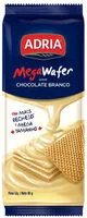 Quantité de sucre dans Biscoito Wafer Recheio Chocolate Branco Adria Pacote 90g