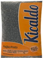 चीनी की मात्रा Feijão Preto Tipo 1 Kicaldo Pacote 1kg