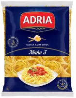 Quantité de sucre dans Macarrão De Sêmola Com Ovos Ninho 3 Adria Pacote 500g