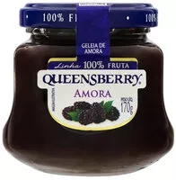 Количество сахара в Geleia Amora Queensberry 100 Fruta Vidro 170g