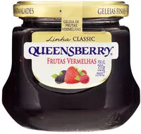 Количество сахара в Geleia Frutas Vermelhas Queensberry Classic Vidro 320g