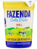 Amount of sugar in Iogurte Integral Mel Fazenda Bela Vista Copo 170g