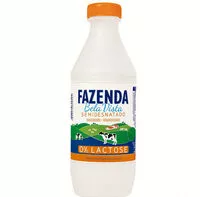 Amount of sugar in Leite Pasteurizado Homogeneizado Tipo A Semidesnatado Zero Lactose Fazenda Bela Vista Garrafa 1l