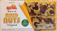 Sucre et nutriments contenus dans Agtal