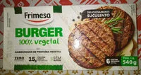 含糖量 Hambúrguer de proteína vegetal