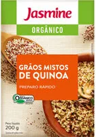चीनी की मात्रा Quinoa Mista Em Grãos Orgânica Jasmine Caixa 200g