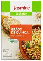 चीनी की मात्रा Quinoa Em Grãos Orgânica Jasmine Caixa 200g