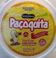 中的糖分和营养成分 Pacoquita