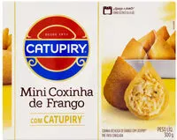 Количество сахара в Mini Coxinha Congelada Pré Frita Recheio Frango Com Catupiry Caixa 300g