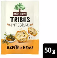 Zuckermenge drin Biscoito Vegano Integral Orgânico Azeite Ervas Mãe Terra Tribos Pacote 50g