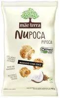 Zuckermenge drin Pipoca Pronta Doce Orgânica Caramelo Com Coco Mãe Terra Pacote 40g