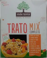 Sugar and nutrients in Trato mix