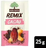 Zuckermenge drin Mix De Frutas E Sementes Cacau Mãe Terra Remix Pacote 25g