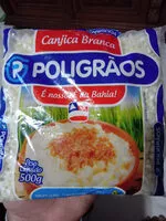 Jumlah gula yang masuk Canjica branca