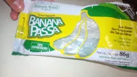 Сахар и питательные вещества в Banana brasil