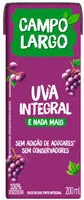 Jumlah gula yang masuk Suco Integral Uva Tinto Campo Largo Caixa 200ml