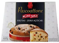 İçindeki şeker miktarı Bolo De Páscoa Com Frutas Cristalizadas E Uvas Passas Casa Suíça Pascoattone Zero Caixa 400g