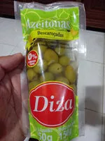 入っている砂糖の量 Azeitonas verdes descaroçadas