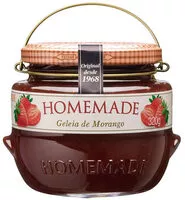 Количество сахара в Geléia De Morango Homemade Vidro