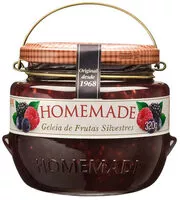 Количество сахара в Geleia Homemade Premium 320gr F Silvestres