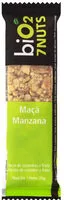 Количество сахара в Barra De Nuts Castanha Com Maçã Zero Lactose Bio2 7nuts Pacote 25g