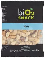 Количество сахара в Mix De Castanha Bio2 Snack Pacote 50g