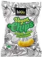 Количество сахара в Salgadinho Orgânico Cebola, Salsa E Cúrcuma Bio2 Vegan Chips Pacote 40g