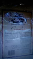 Sugar and nutrients in Galdino