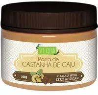 İçindeki şeker miktarı Pasta De Castanha De Caju Cacau Nibs Zero Lactose Eat Clean Pote 300g