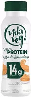 Количество сахара в Iogurte Vegetal Pasta De Amendoim Vida Veg Protein Frasco 250g