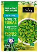 Suhkru kogus sees Edamame Sem Vagem Congelado Daucy Pacote 300g
