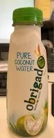 İçindeki şeker miktarı Obrigado Pure Coconut Water 350ml