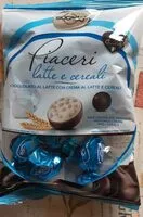 Suhkru kogus sees Piaceri latte e cereali