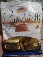 Suhkru kogus sees Gianduiotti