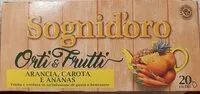 Suhkru kogus sees Sogni d'oro  orti e frutti