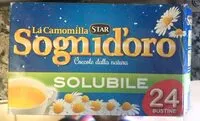 Suhkru kogus sees camomilla solubile