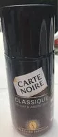 Количество сахара в Café soluble lyophilisé