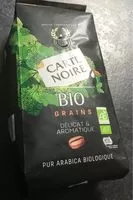 Sucre et nutriments contenus dans Carte noire grains