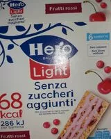 Suhkru kogus sees Hero light frutti rossi